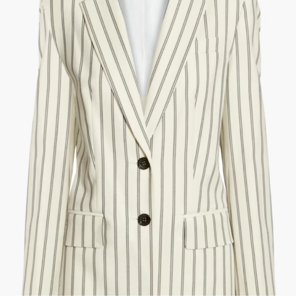 Tibi Levi Pinstripe Blazer